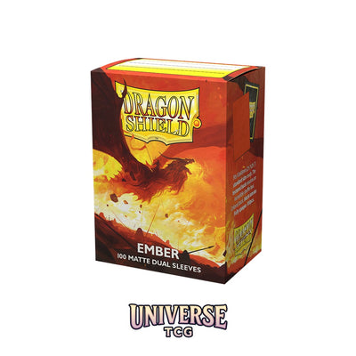 Arcane Tinmen DS - Standard Dual Sleeves: Ember [Matte] (100 Sleeves)