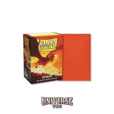 Arcane Tinmen DS - Standard Dual Sleeves: Ember [Matte] (100 Sleeves)