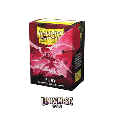 Arcane Tinmen DS - Standard Dual Sleeves: Fury [Matte] (100 Sleeves)