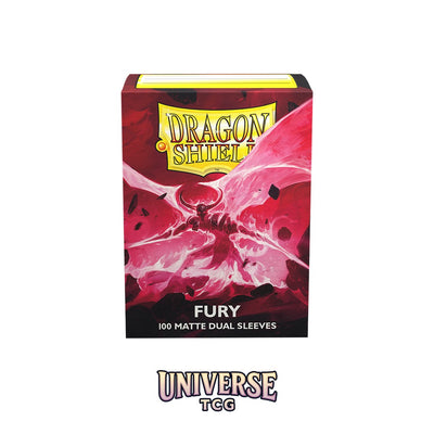 Arcane Tinmen DS - Standard Dual Sleeves: Fury [Matte] (100 Sleeves)
