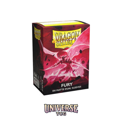 Arcane Tinmen DS - Standard Dual Sleeves: Fury [Matte] (100 Sleeves)