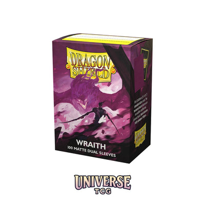 Arcane Tinmen DS - Standard Dual Sleeves: Wraith [Matte] (100 Sleeves)