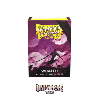Arcane Tinmen DS - Standard Dual Sleeves: Wraith [Matte] (100 Sleeves)