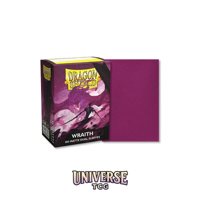 Arcane Tinmen DS - Standard Dual Sleeves: Wraith [Matte] (100 Sleeves)