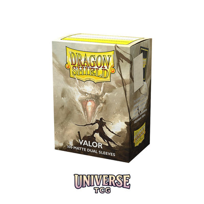 Arcane Tinmen DS - Standard Dual Sleeves: Valor [Matte] (100 Sleeves)