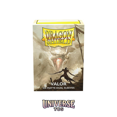 Arcane Tinmen DS - Standard Dual Sleeves: Valor [Matte] (100 Sleeves)