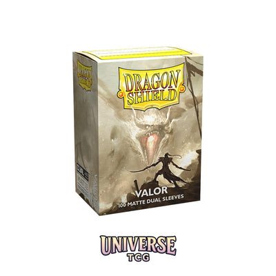 Arcane Tinmen DS - Standard Dual Sleeves: Valor [Matte] (100 Sleeves)