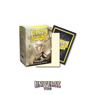 Arcane Tinmen DS - Standard Dual Sleeves: Valor [Matte] (100 Sleeves)
