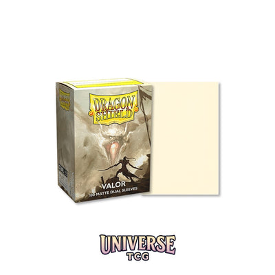 Arcane Tinmen DS - Standard Dual Sleeves: Valor [Matte] (100 Sleeves)