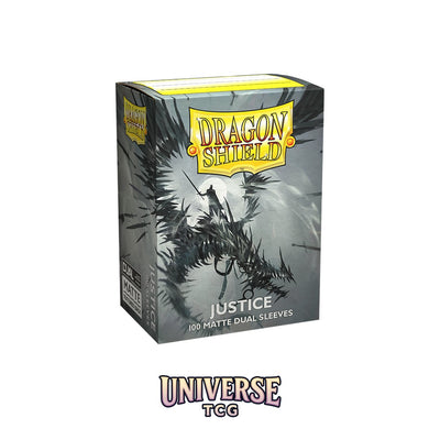 Arcane Tinmen DS - Standard Dual Sleeves: Justice [Matte] (100 Sleeves)