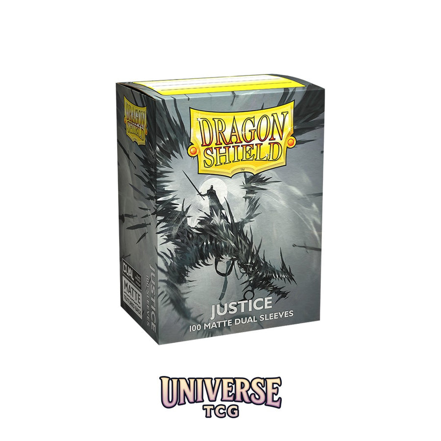 Arcane Tinmen DS - Standard Dual Sleeves: Justice [Matte] (100 Sleeves)