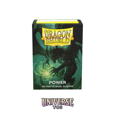 Arcane Tinmen DS - Standard Dual Sleeves: Power [Matte] (100 Sleeves)