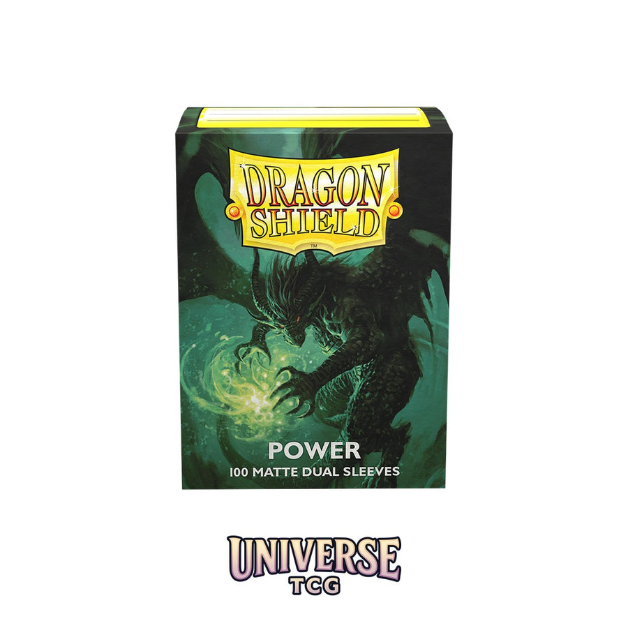 Arcane Tinmen DS - Standard Dual Sleeves: Power [Matte] (100 Sleeves)