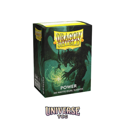 Arcane Tinmen DS - Standard Dual Sleeves: Power [Matte] (100 Sleeves)