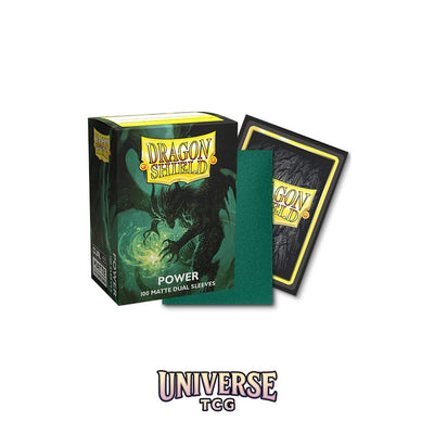 Arcane Tinmen DS - Standard Dual Sleeves: Power [Matte] (100 Sleeves)