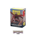 Arcane Tinmen DS - Standard Dual Sleeves: Crimson & Silver [Matte] (100 Sleeves)