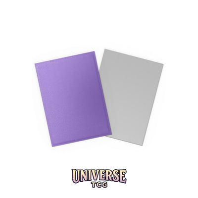 Arcane Tinmen DS - Standard Dual Sleeves: Nebula & Silver [Matte] (100 Sleeves)