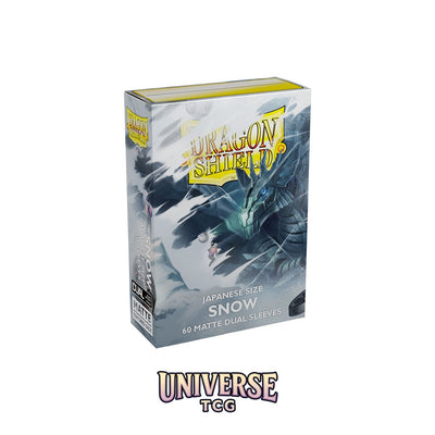 Arcane Tinmen DS - Japanese Dual Sleeves: Snow [Matte] (60 Sleeves)
