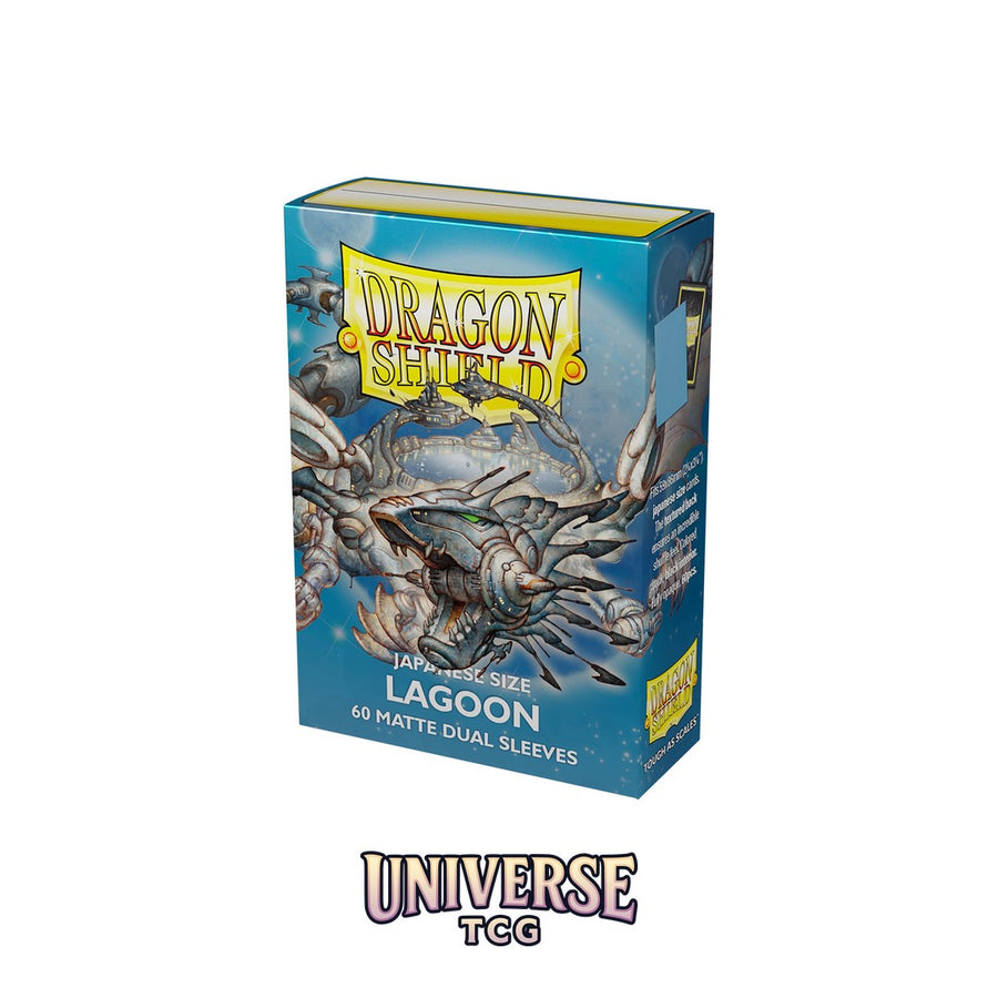 Arcane Tinmen DS - Japanese Dual Sleeves: Lagoon [Matte] (60 Sleeves)