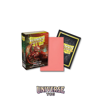 Arcane Tinmen DS - Japanese Dual Sleeves: Peach [Matte] (60 Sleeves)