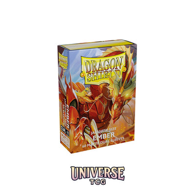 Arcane Tinmen DS - Japanese Dual Sleeves: Ember [Matte] (60 Sleeves)
