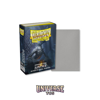 Arcane Tinmen DS - Japanese Dual Sleeves: Justice [Matte] (60 Sleeves)