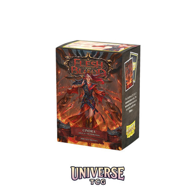Arcane Tinmen DS - Standard Licensed Art Sleeves: Flesh and Blood Cindra, Dracai of Retribution [Matte] (100 Sleeves)