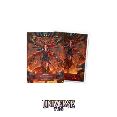 Arcane Tinmen DS - Standard Licensed Art Sleeves: Flesh and Blood Cindra, Dracai of Retribution [Matte] (100 Sleeves)