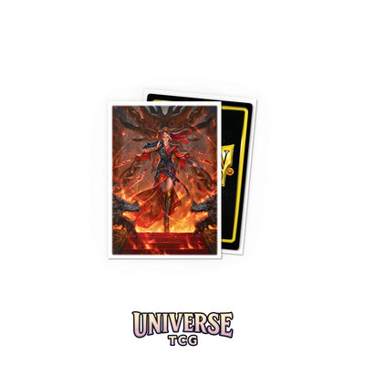 Arcane Tinmen DS - Standard Licensed Art Sleeves: Flesh and Blood Cindra, Dracai of Retribution [Matte] (100 Sleeves)