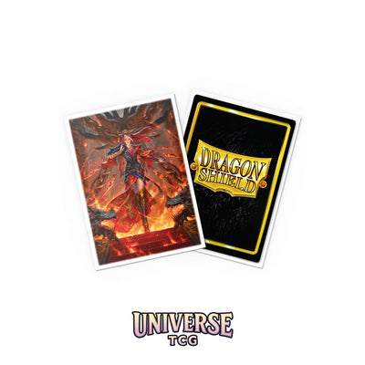 Arcane Tinmen DS - Standard Licensed Art Sleeves: Flesh and Blood Cindra, Dracai of Retribution [Matte] (100 Sleeves)