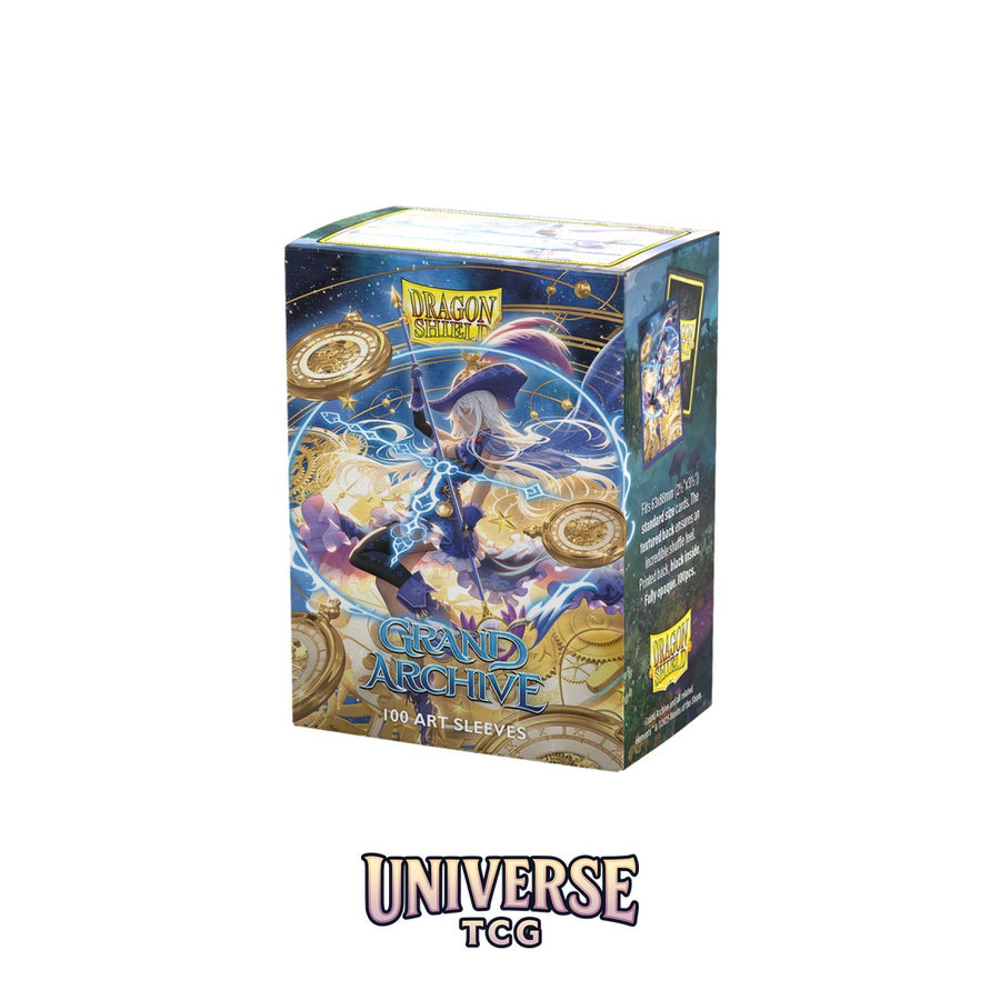 Arcane Tinmen DS - Standard Licensed Dual Art Sleeves: Grand Archive: Chronowarp [Matte] (100 Sleeves)