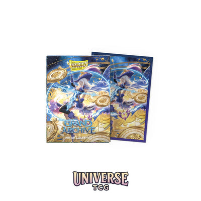 Arcane Tinmen DS - Standard Licensed Dual Art Sleeves: Grand Archive: Chronowarp [Matte] (100 Sleeves)