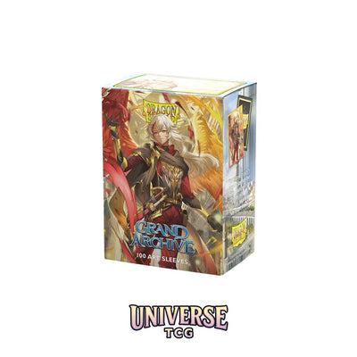 Arcane Tinmen DS - Standard Licensed Dual Art Sleeves: Grand Archive: Azrael, Archangel of Materia [Matte] (100 Sleeves)