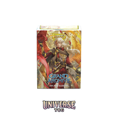 Arcane Tinmen DS - Standard Licensed Dual Art Sleeves: Grand Archive: Azrael, Archangel of Materia [Matte] (100 Sleeves)
