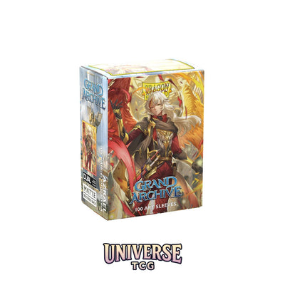 Arcane Tinmen DS - Standard Licensed Dual Art Sleeves: Grand Archive: Azrael, Archangel of Materia [Matte] (100 Sleeves)