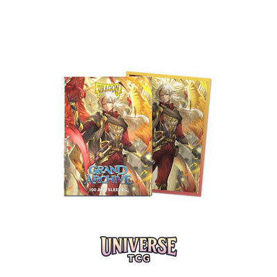 Arcane Tinmen DS - Standard Licensed Dual Art Sleeves: Grand Archive: Azrael, Archangel of Materia [Matte] (100 Sleeves)