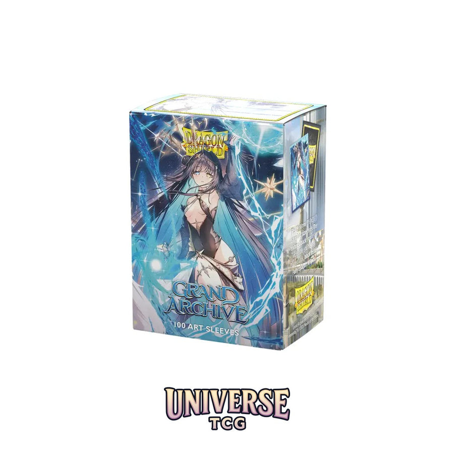 Arcane Tinmen DS - Standard Licensed Dual Art Sleeves: Grand Archive: Raziel, Archangel of Libra [Matte] (100 Sleeves)