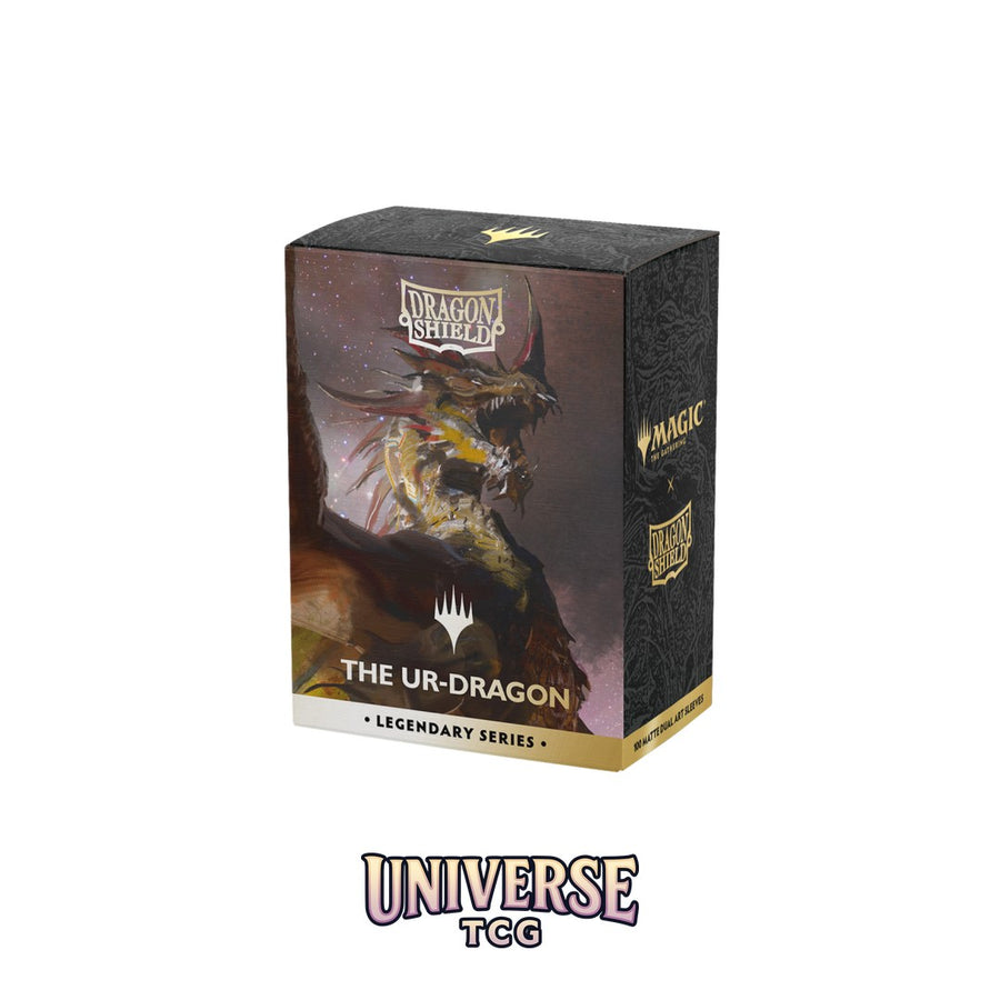 Arcane Tinmen DS - Standard Licensed Dual Art Sleeves: MtG: Legendary Series - The Ur-Dragon [Matte] (100 Sleeves)