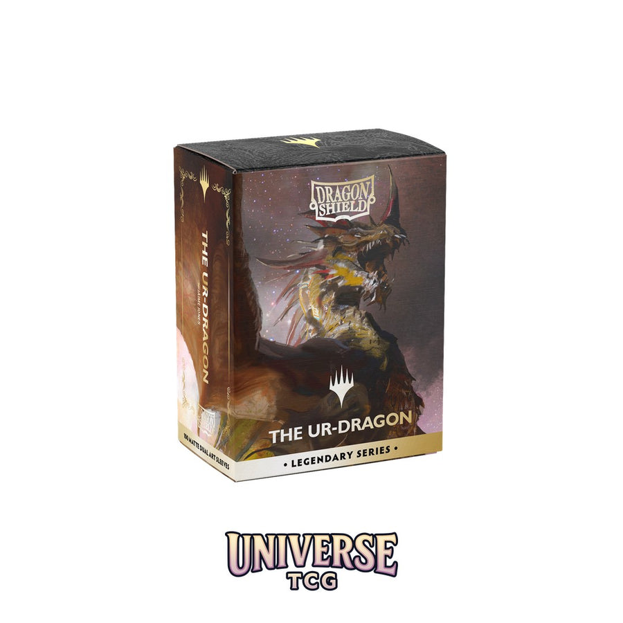 Arcane Tinmen DS - Standard Licensed Dual Art Sleeves: MtG: Legendary Series - The Ur-Dragon [Matte] (100 Sleeves)