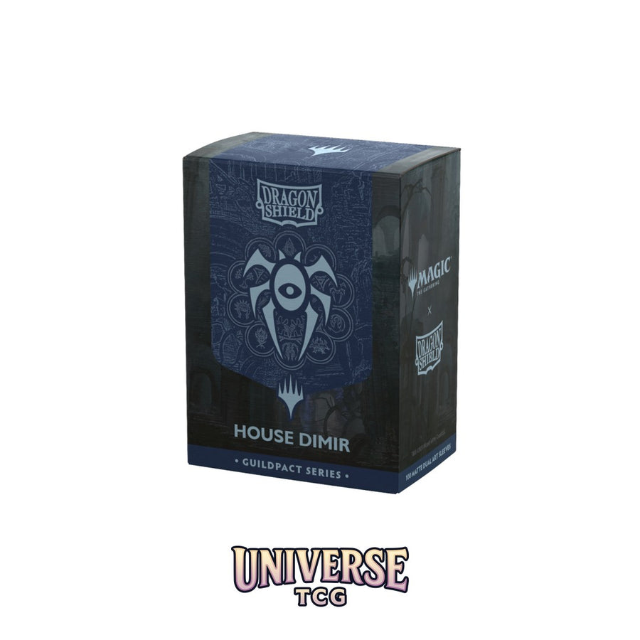 Arcane Tinmen DS - Standard Licensed Dual Art Sleeves: MtG: The Guildpact series - House Dimir [Matte] (100 Sleeves)