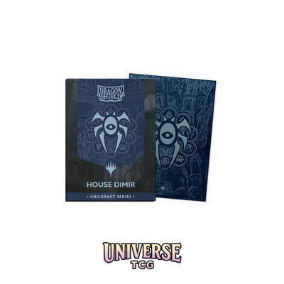 Arcane Tinmen DS - Standard Licensed Dual Art Sleeves: MtG: The Guildpact series - House Dimir [Matte] (100 Sleeves)