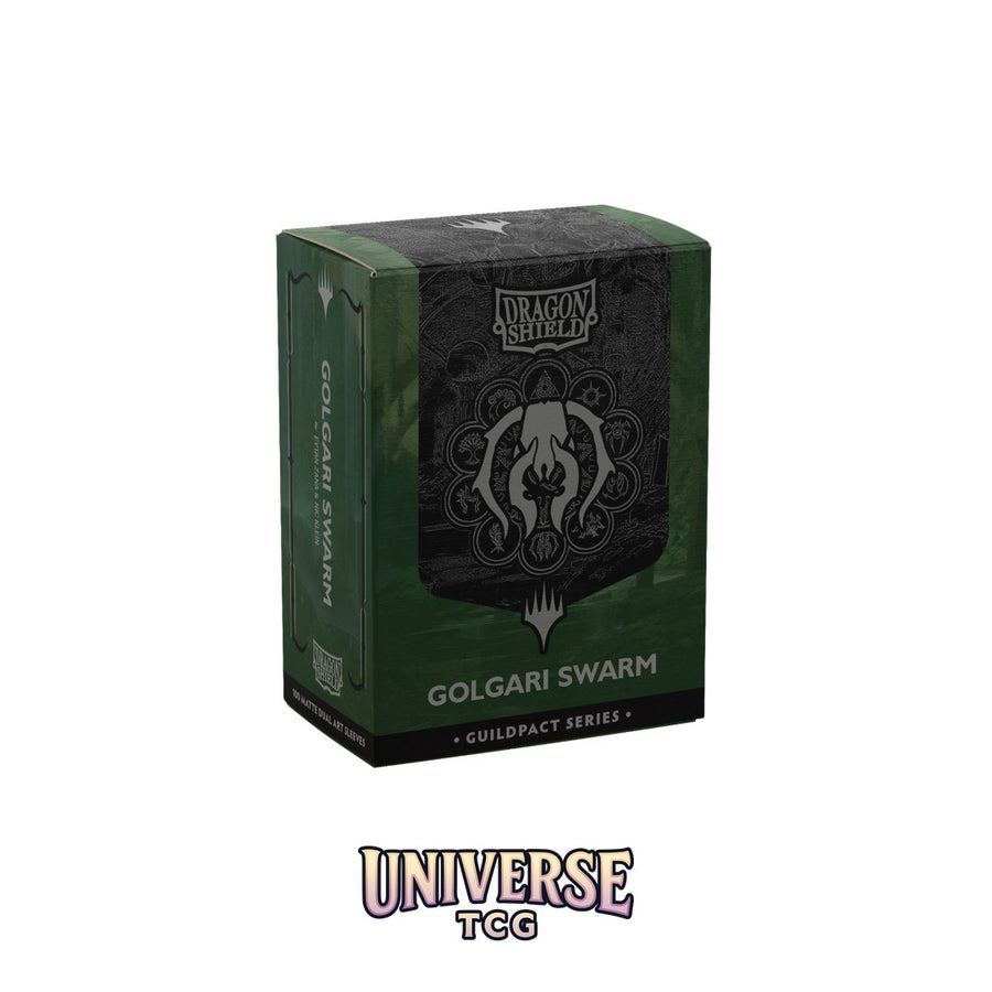 Arcane Tinmen DS - Standard Licensed Dual Art Sleeves: MtG: The Guildpact series - Golgari Swarm [Matte] (100 Sleeves)