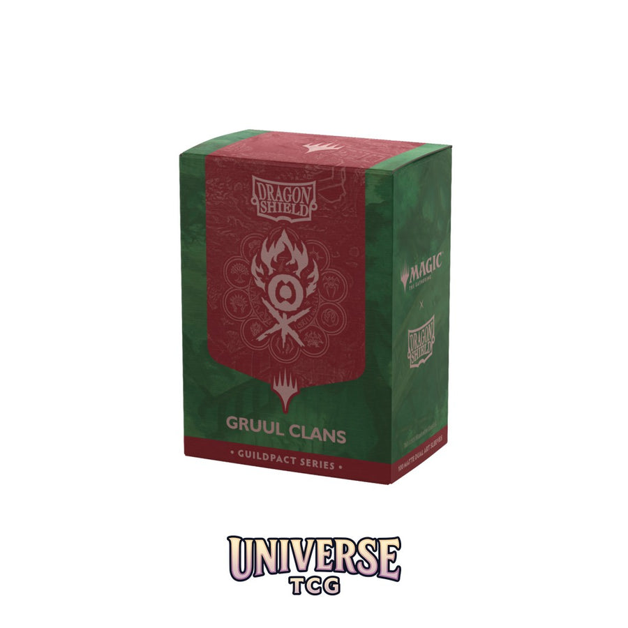 Arcane Tinmen DS - Standard Licensed Dual Art Sleeves: MtG: The Guildpact series - Gruul Clans [Matte] (100 Sleeves)