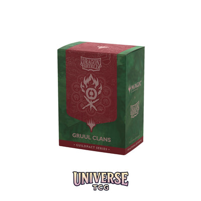 Arcane Tinmen DS - Standard Licensed Dual Art Sleeves: MtG: The Guildpact series - Gruul Clans [Matte] (100 Sleeves)
