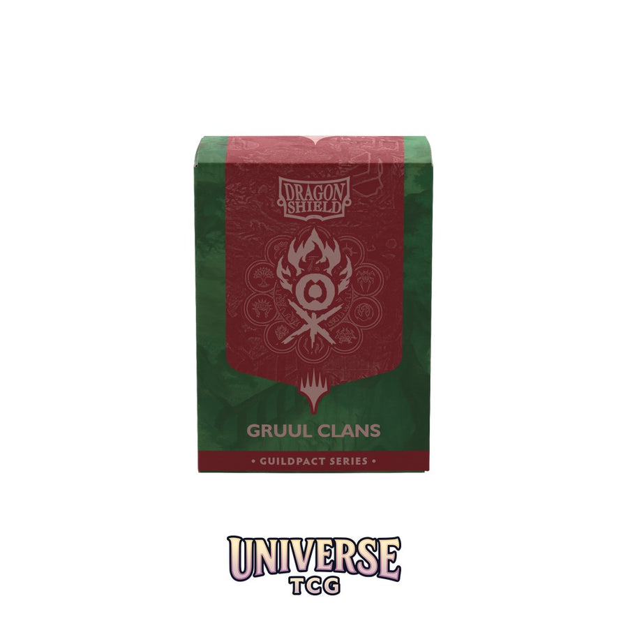Arcane Tinmen DS - Standard Licensed Dual Art Sleeves: MtG: The Guildpact series - Gruul Clans [Matte] (100 Sleeves)