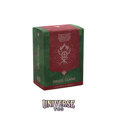 Arcane Tinmen DS - Standard Licensed Dual Art Sleeves: MtG: The Guildpact series - Gruul Clans [Matte] (100 Sleeves)