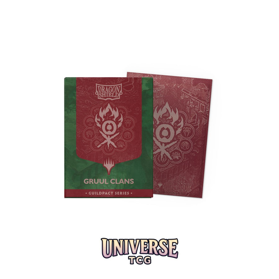 Arcane Tinmen DS - Standard Licensed Dual Art Sleeves: MtG: The Guildpact series - Gruul Clans [Matte] (100 Sleeves)