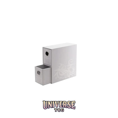Arcane Tinmen DS - Fortress Card Drawers: White [Vertical] (2 Drawers)