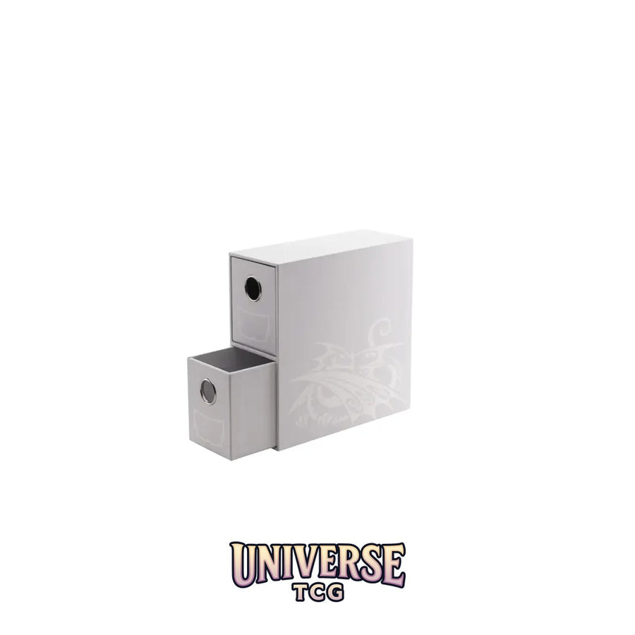 Arcane Tinmen DS - Fortress Card Drawers: White [Vertical] (2 Drawers)