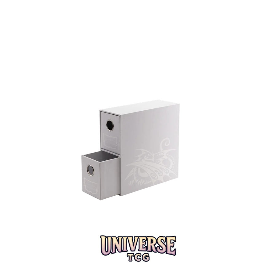 Arcane Tinmen DS - Fortress Card Drawers: White [Vertical] (2 Drawers)